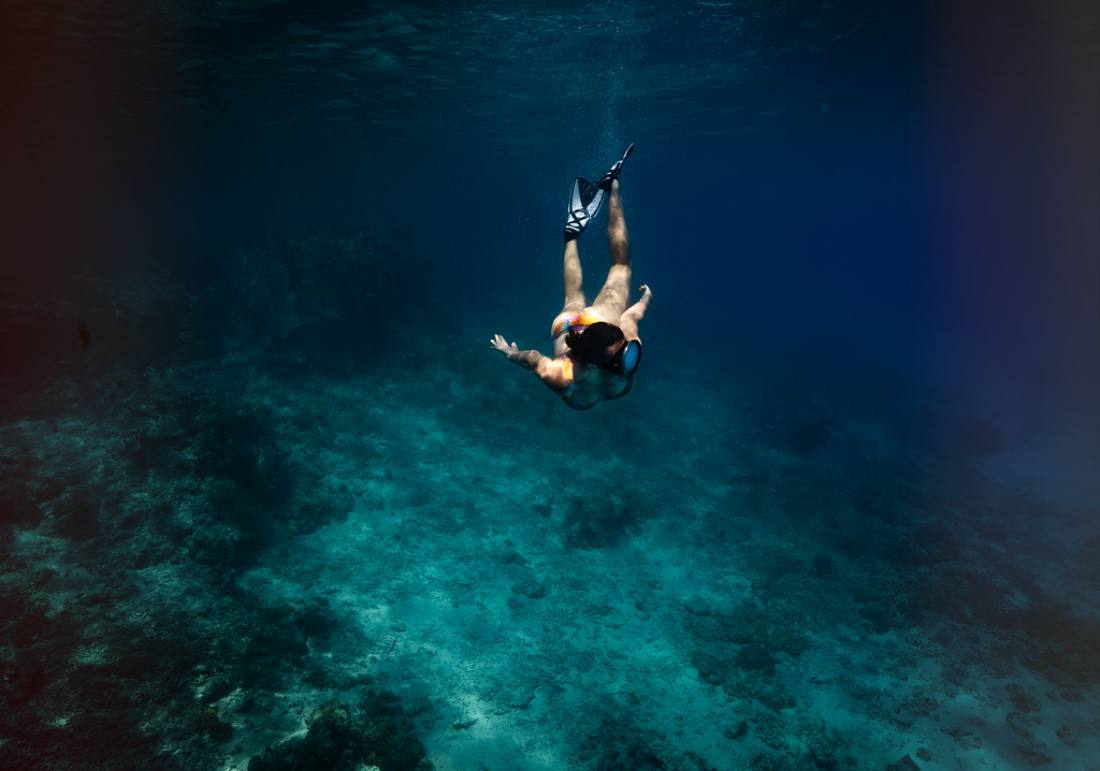 Freediving, photo by Pate Laveti